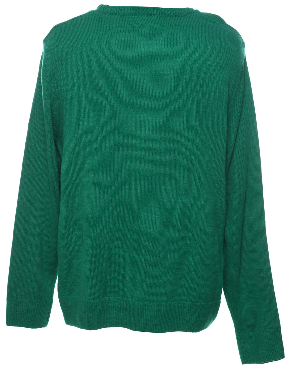Animal Design Christmas Jumper - XL