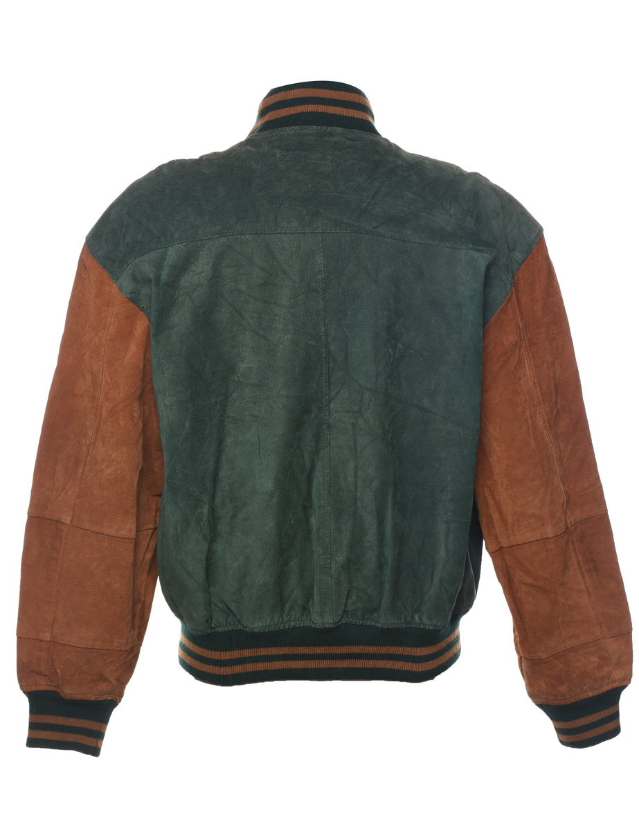 Two Tone Suede Jacket - L