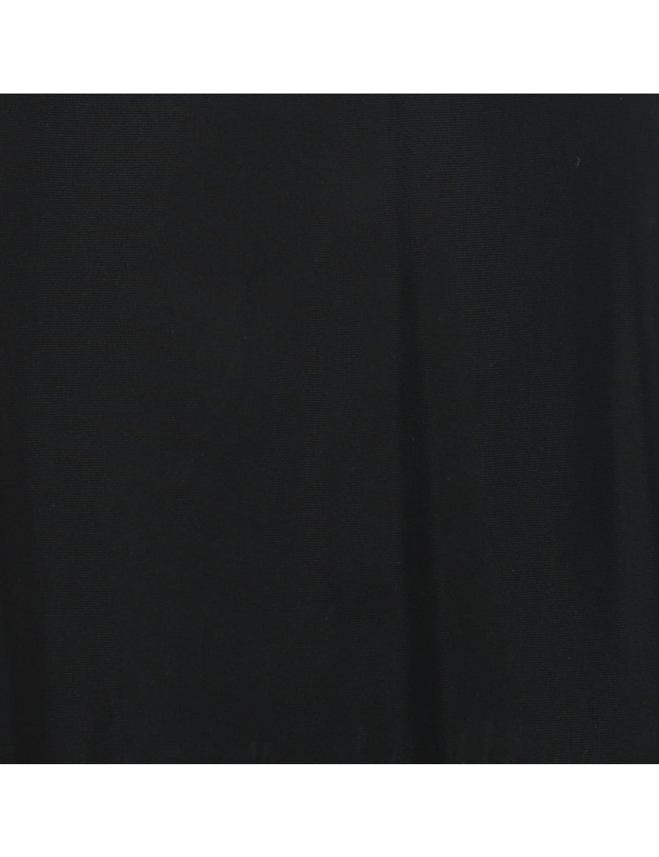 Black Slip Dress - L