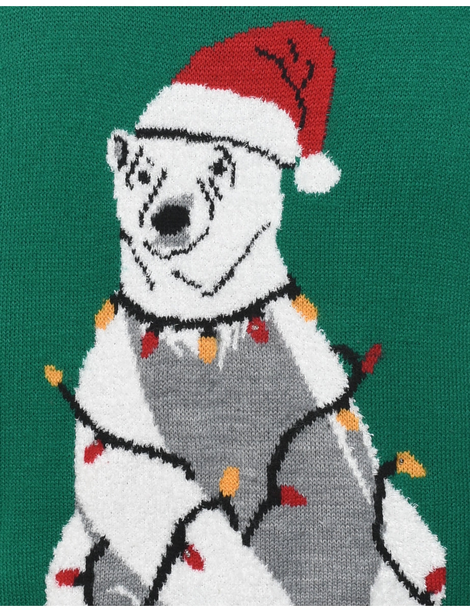 Animal Design Christmas Jumper - XL