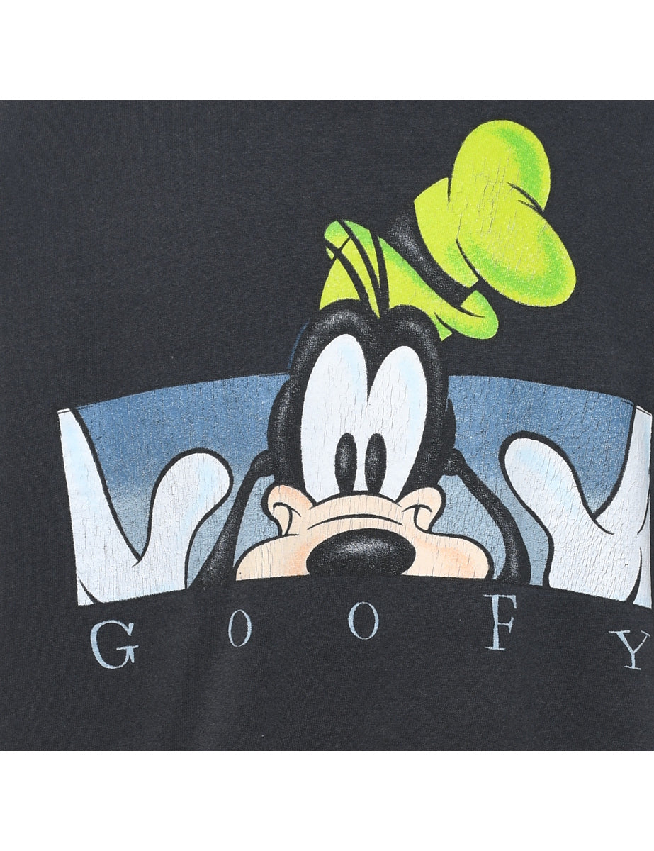 Goofy Design 1990s Cartoon Sweatshirt - XL