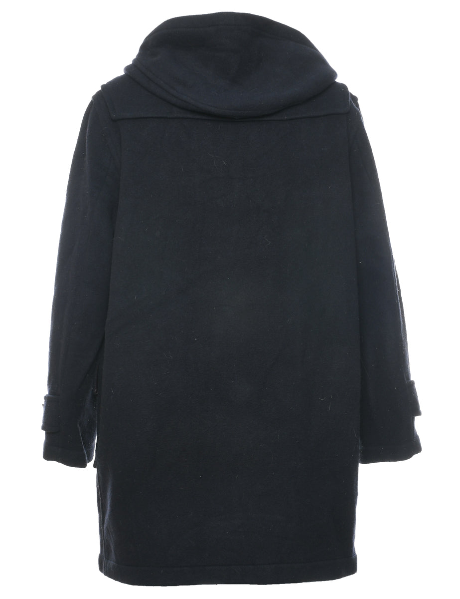 Navy Duffle Coat - M