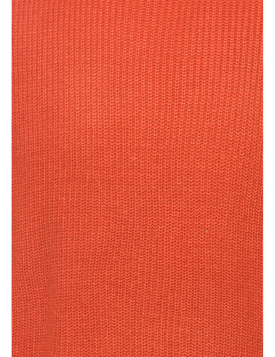Burnt Orange Jumper - L