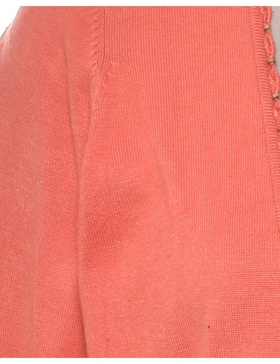 Terracotta Cardigan - M