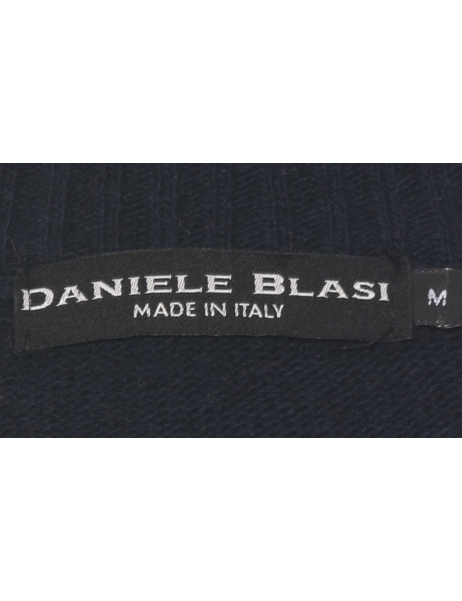 Nordic Quarter Zip Jumper - M