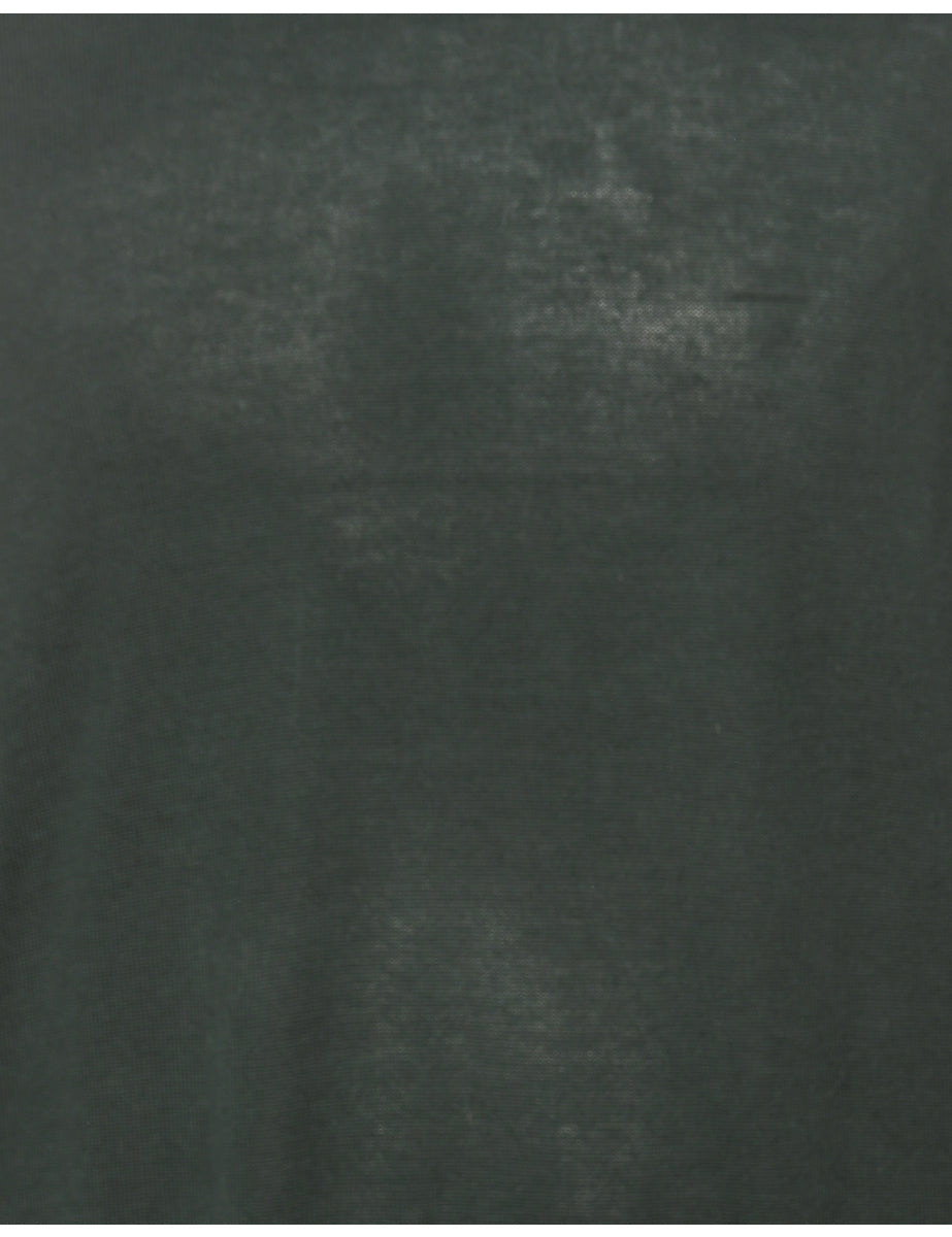 Long Sleeved Dark Green Jumper - XXL