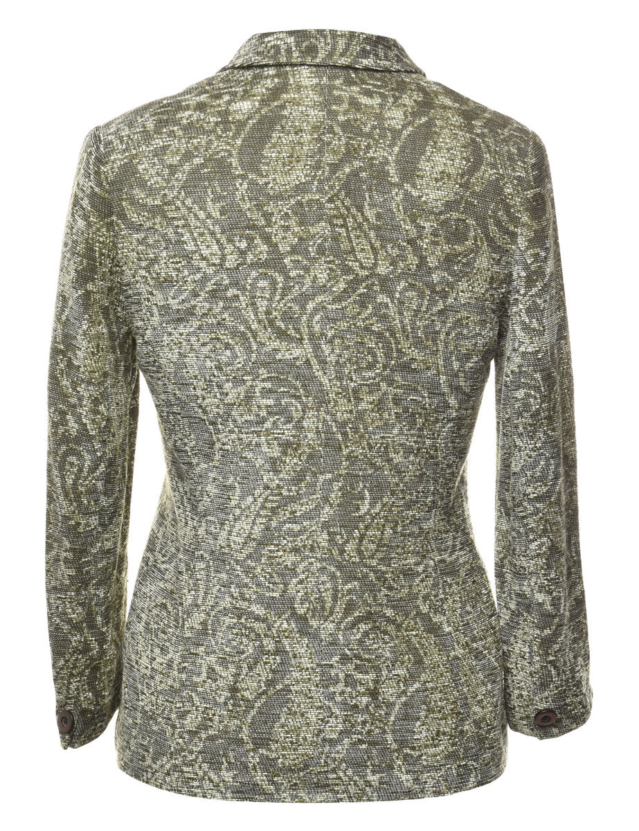 Paisley Pattern Tapestry Jacket - S