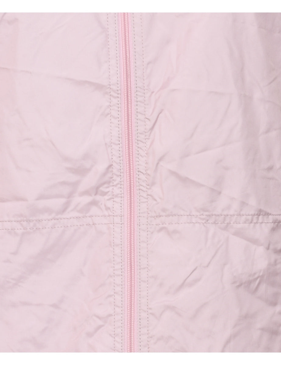 Pale Pink Nylon Jacket - M