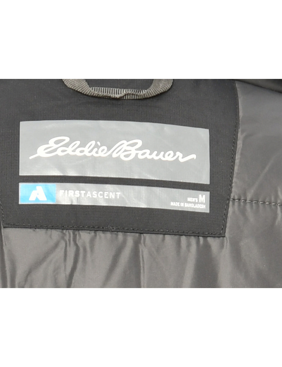 Dark Grey & Black Contrast Mountaineering Jacket - M