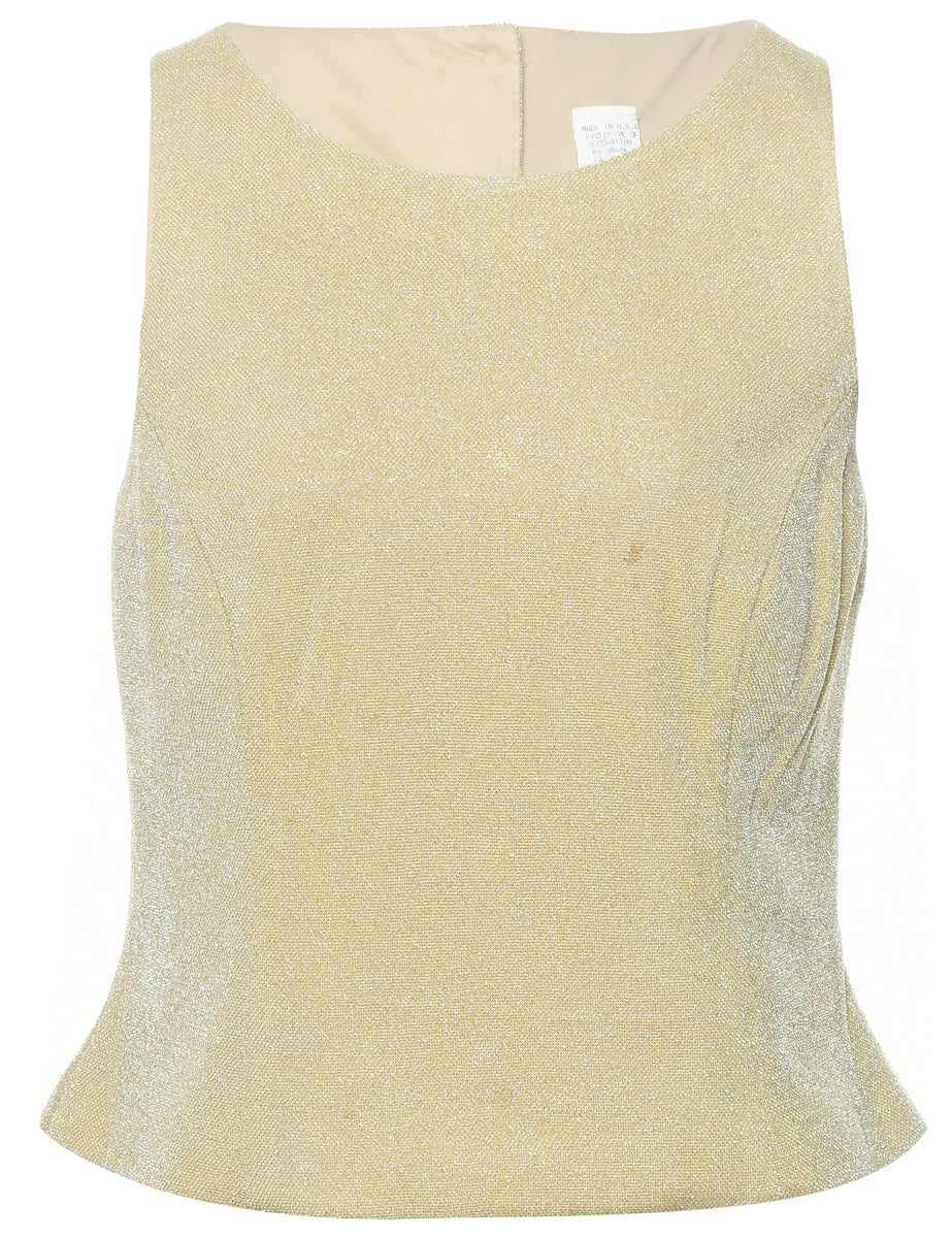 Lurex Evening Top - M