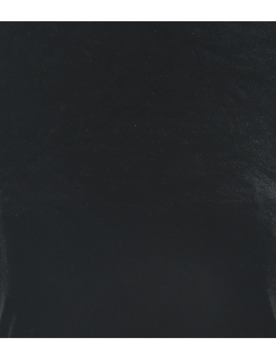 Velvet Fabric Evening Top - XS