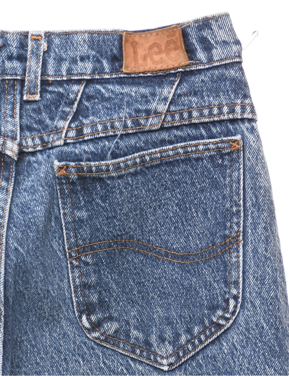 Medium Wash Faded Wash Lee Jeans - W26 L31