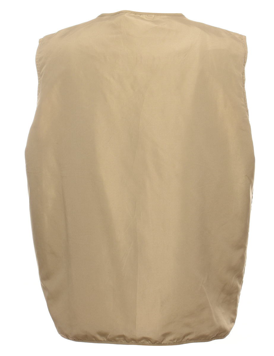 Olive Green Utility Vest - L