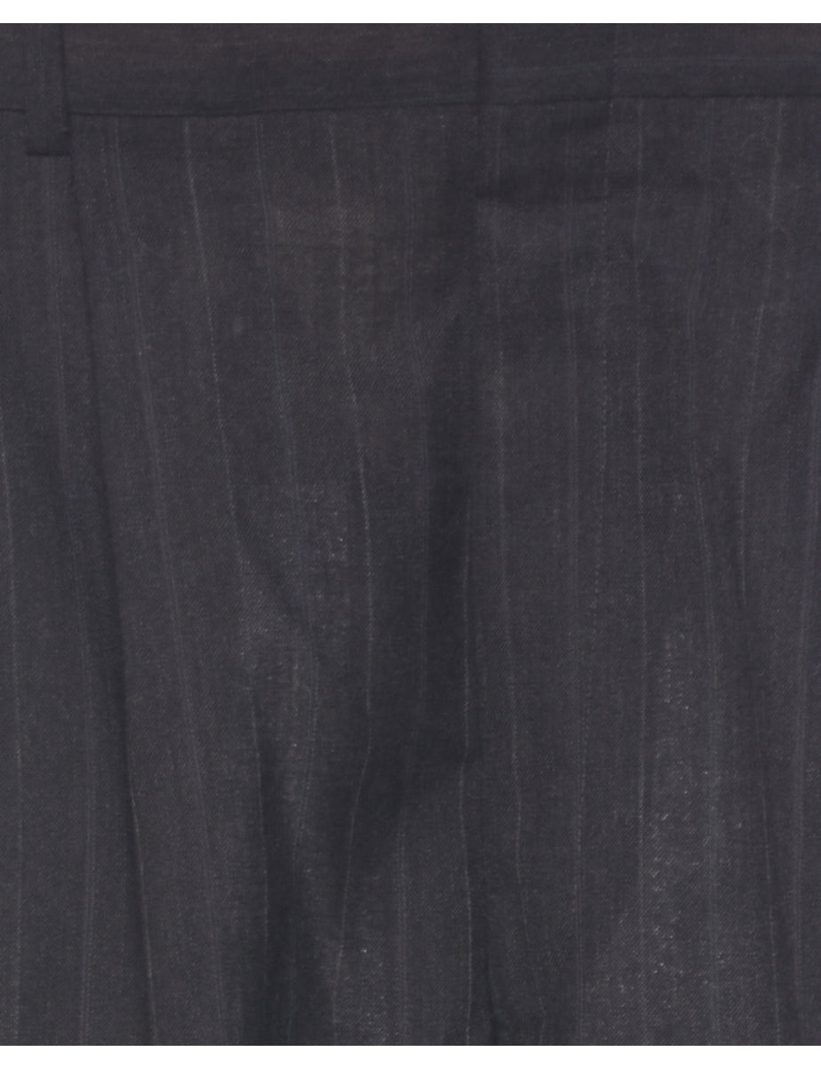 Striped Pattern Trousers - W33 L32