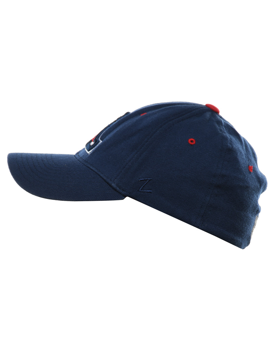Navy Embroided Cap - XS
