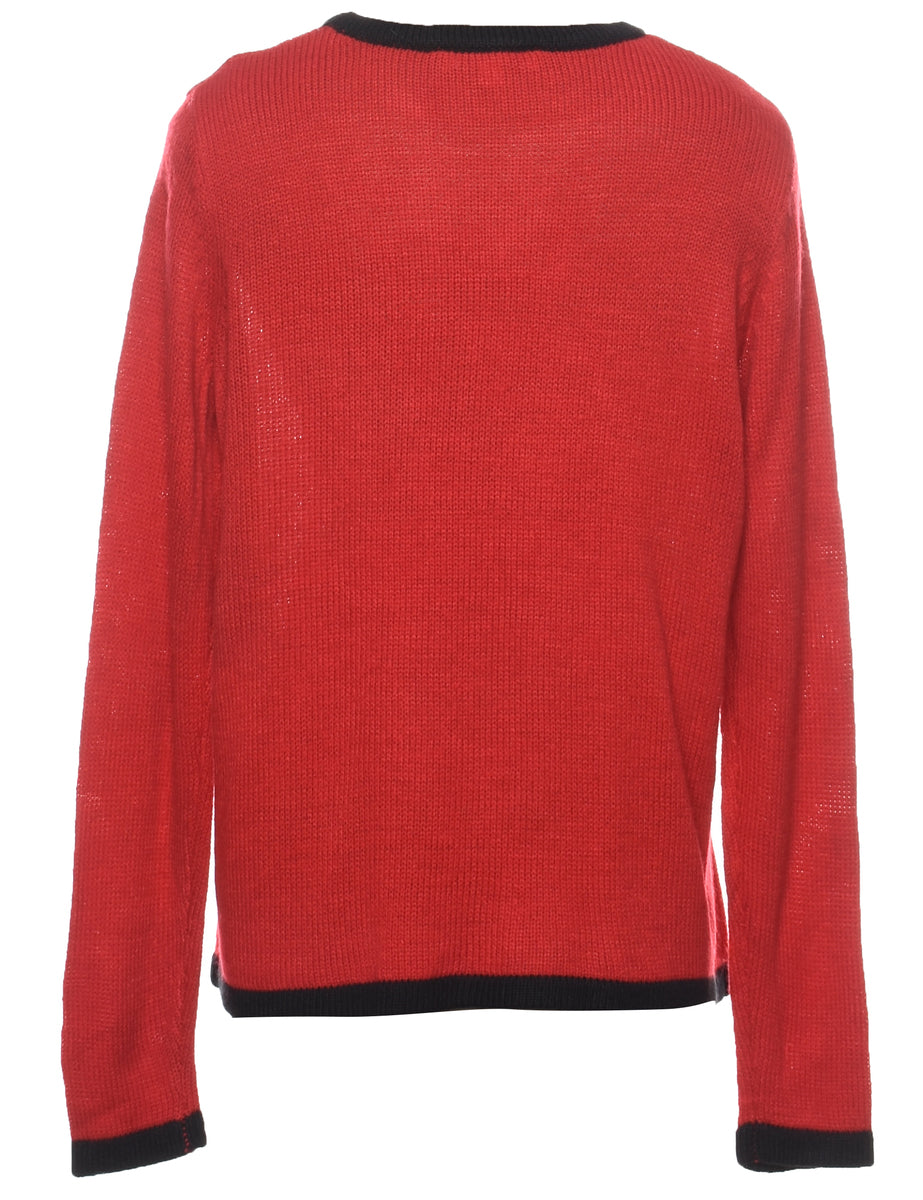 Christmas Tree Design Jumper - S