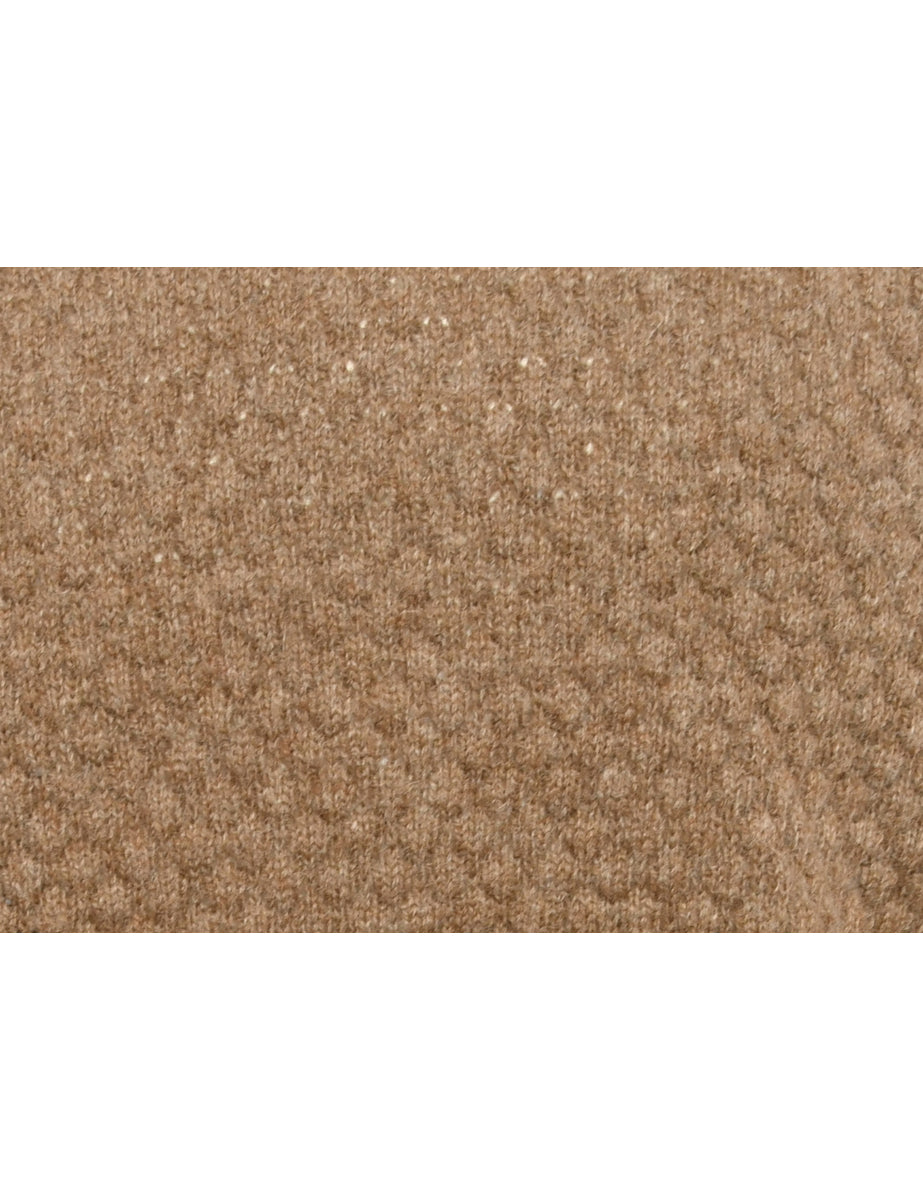 Brown Long Sleeved Jumper - M