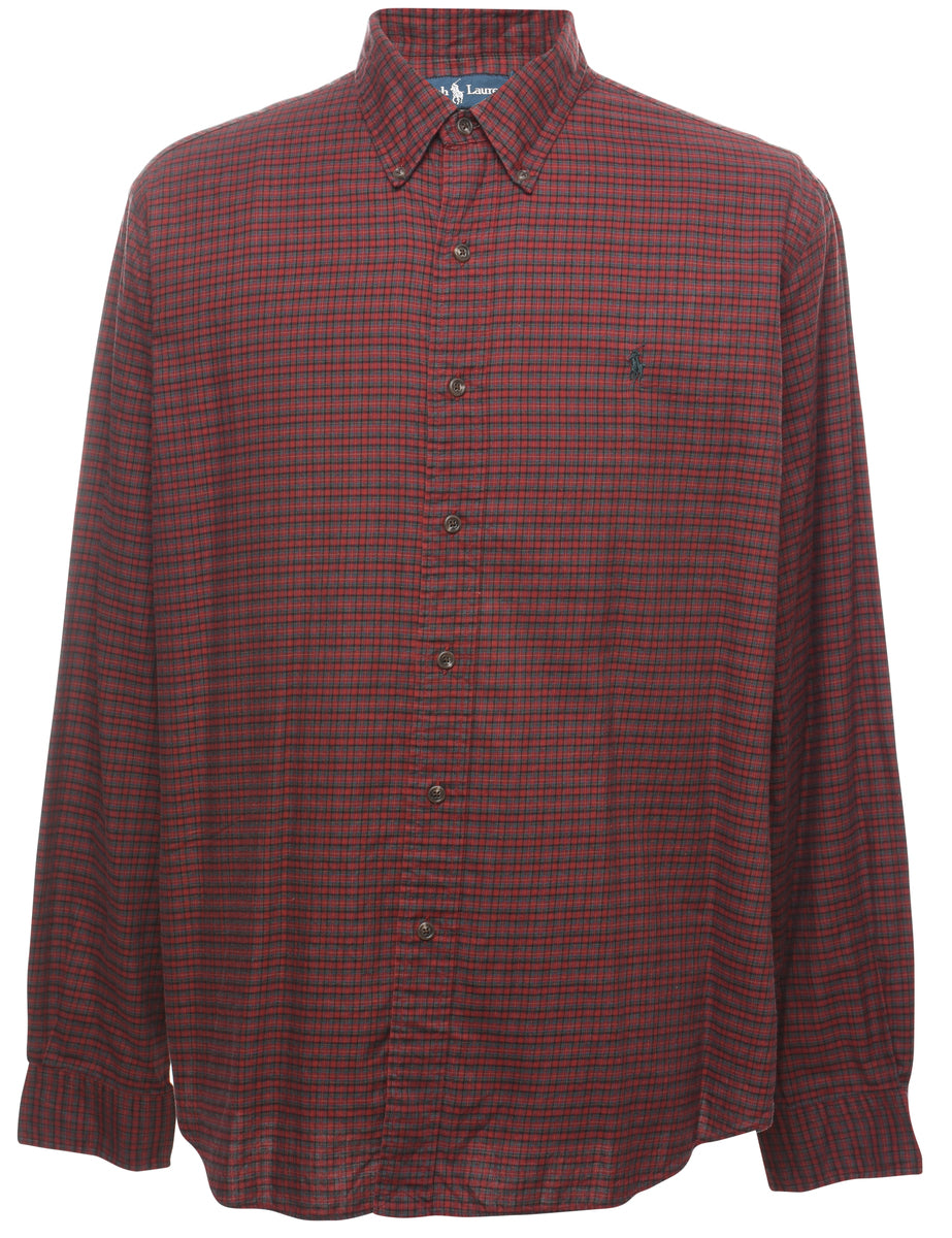 Ralph Lauren Checked Shirt - XL
