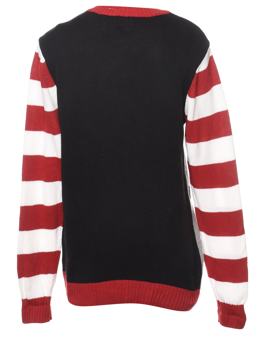 Santa Claus Christmas Jumper - S