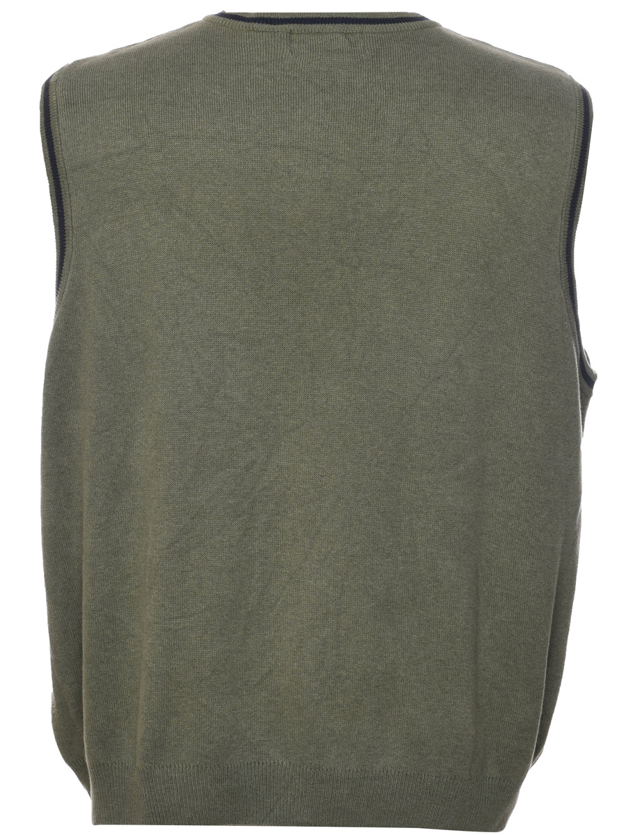 Chaps Sweater Vest - L