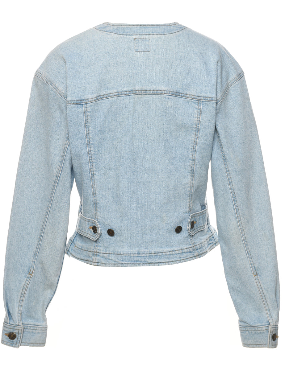 Light Wash Denim Jacket - M