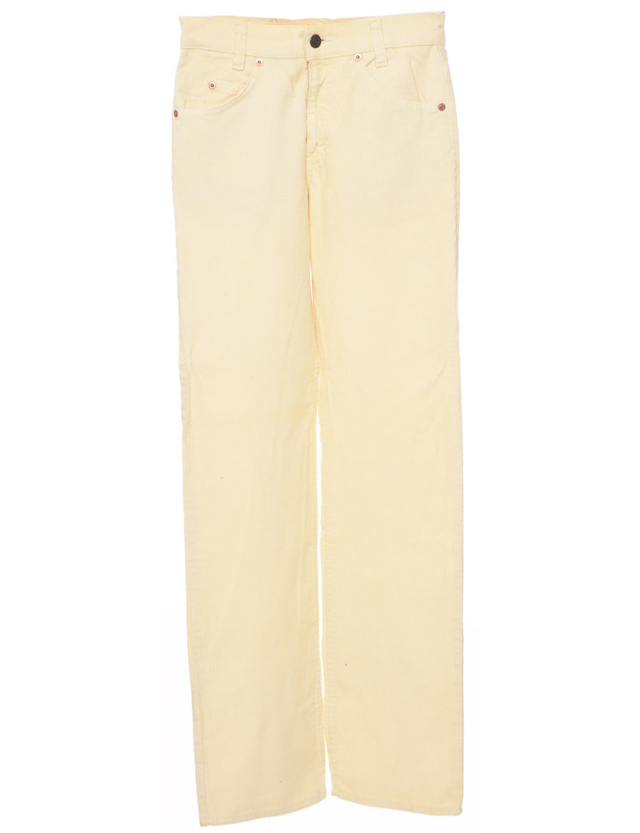 Levi's Corduroy Fabric Trousers - W26 L31