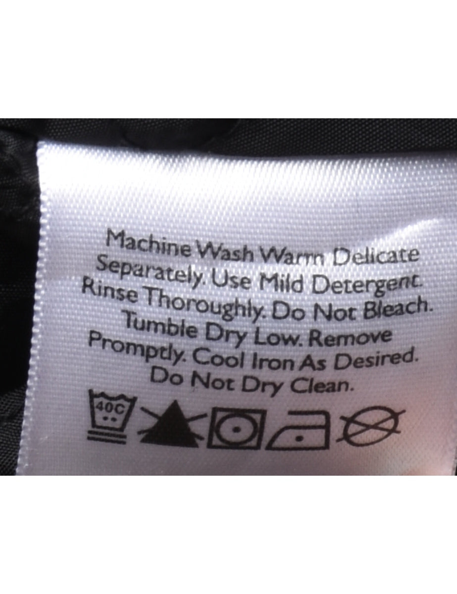 Eddie Bauer Black Nylon Mountaineering Jacket - M