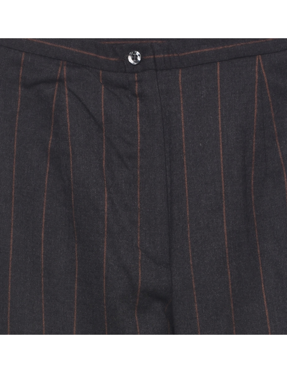 Striped Pattern Trousers - W27 L30