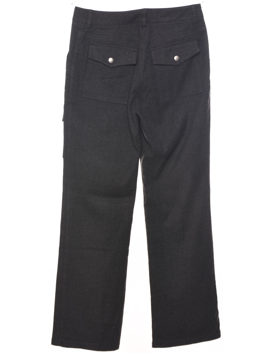 Dark Grey Trousers - W28 L30