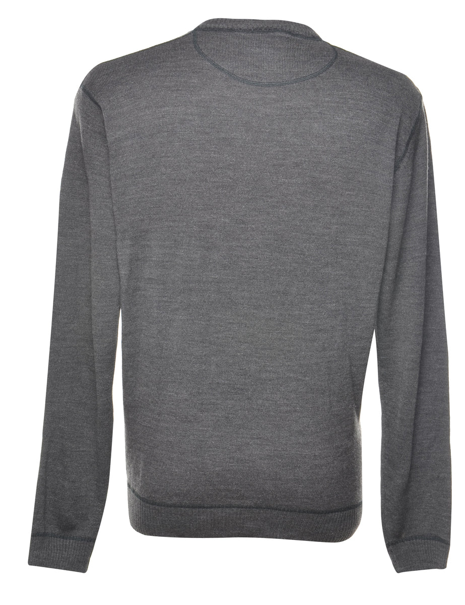 Polo Club Dark Grey Jumper - L