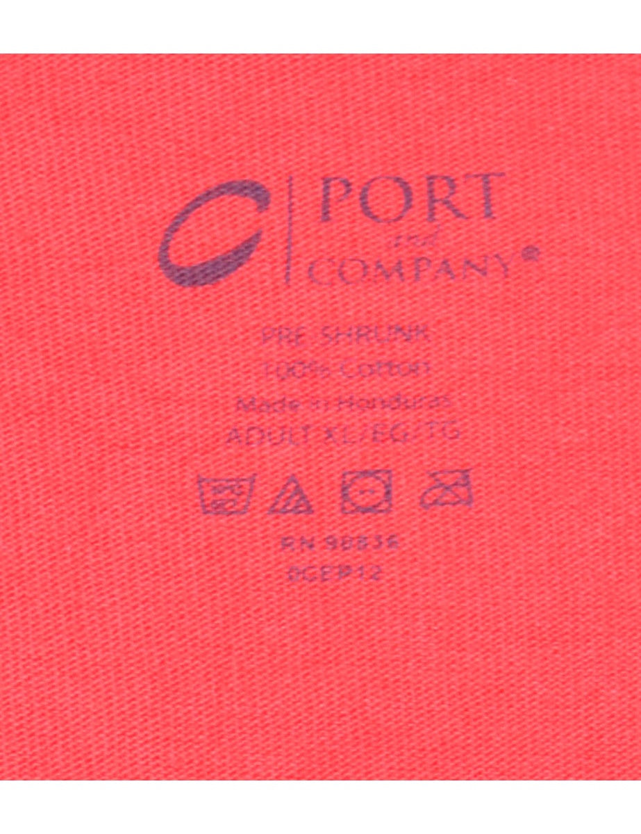 Extra Long Printed T-shirt - XL
