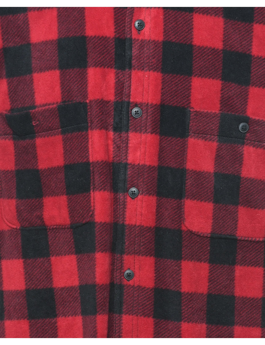 Northwest Territory Buffalo Check Red & Black Shirt - XL