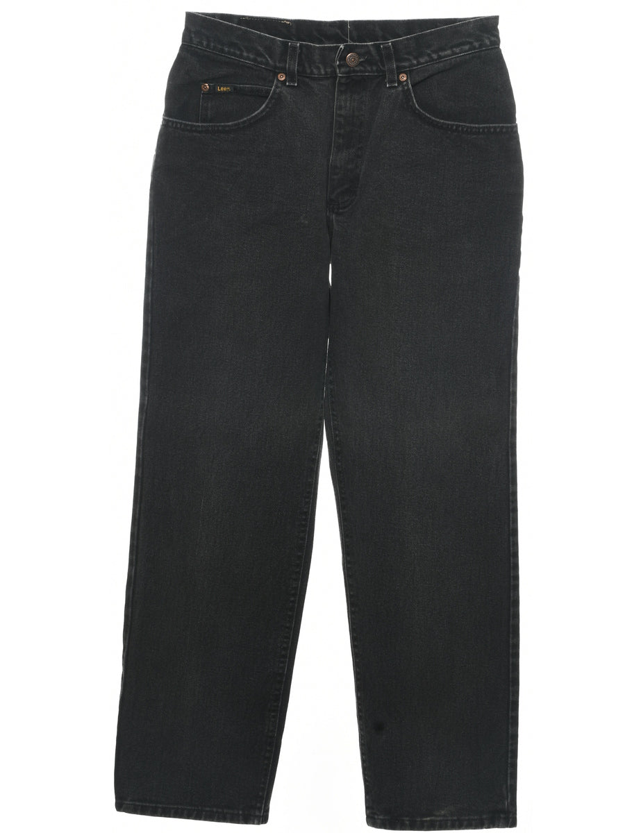 Black Lee Jeans - W32 L30