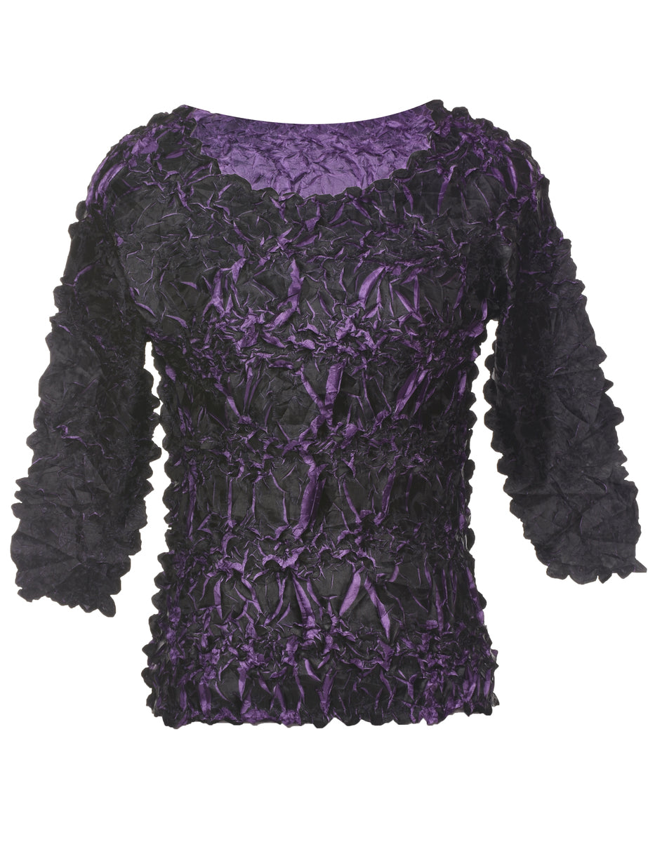 Smocked Y2K Evening Top - M