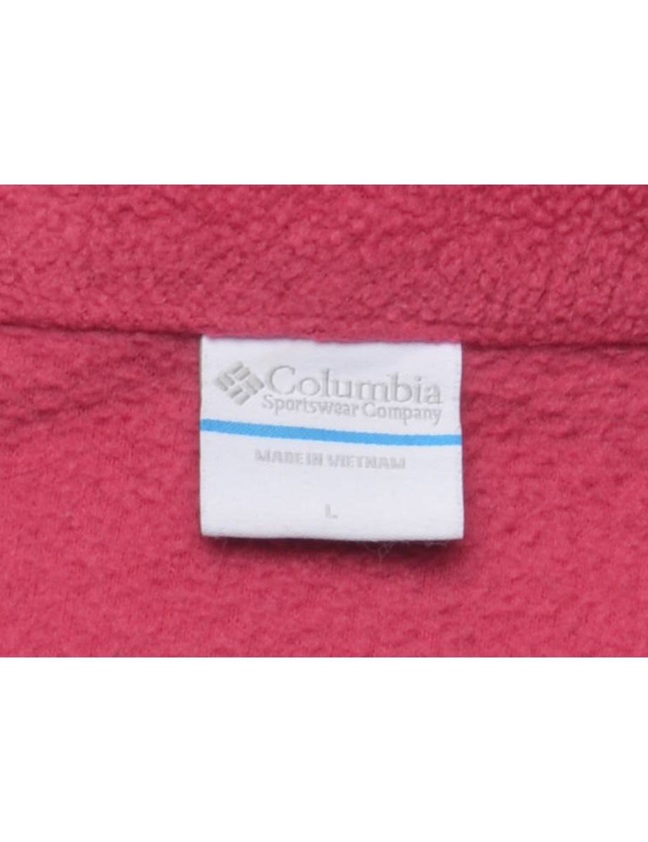 Columbia Pink Fleece - L