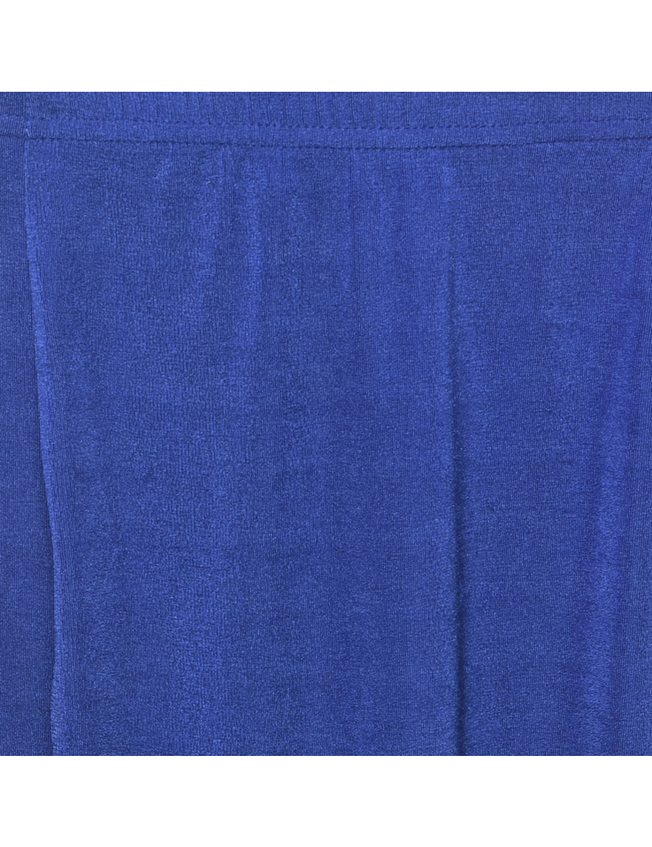 Blue Mini Skirt - M