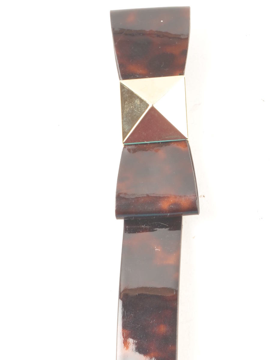 Dark Brown Fashion Belt - M