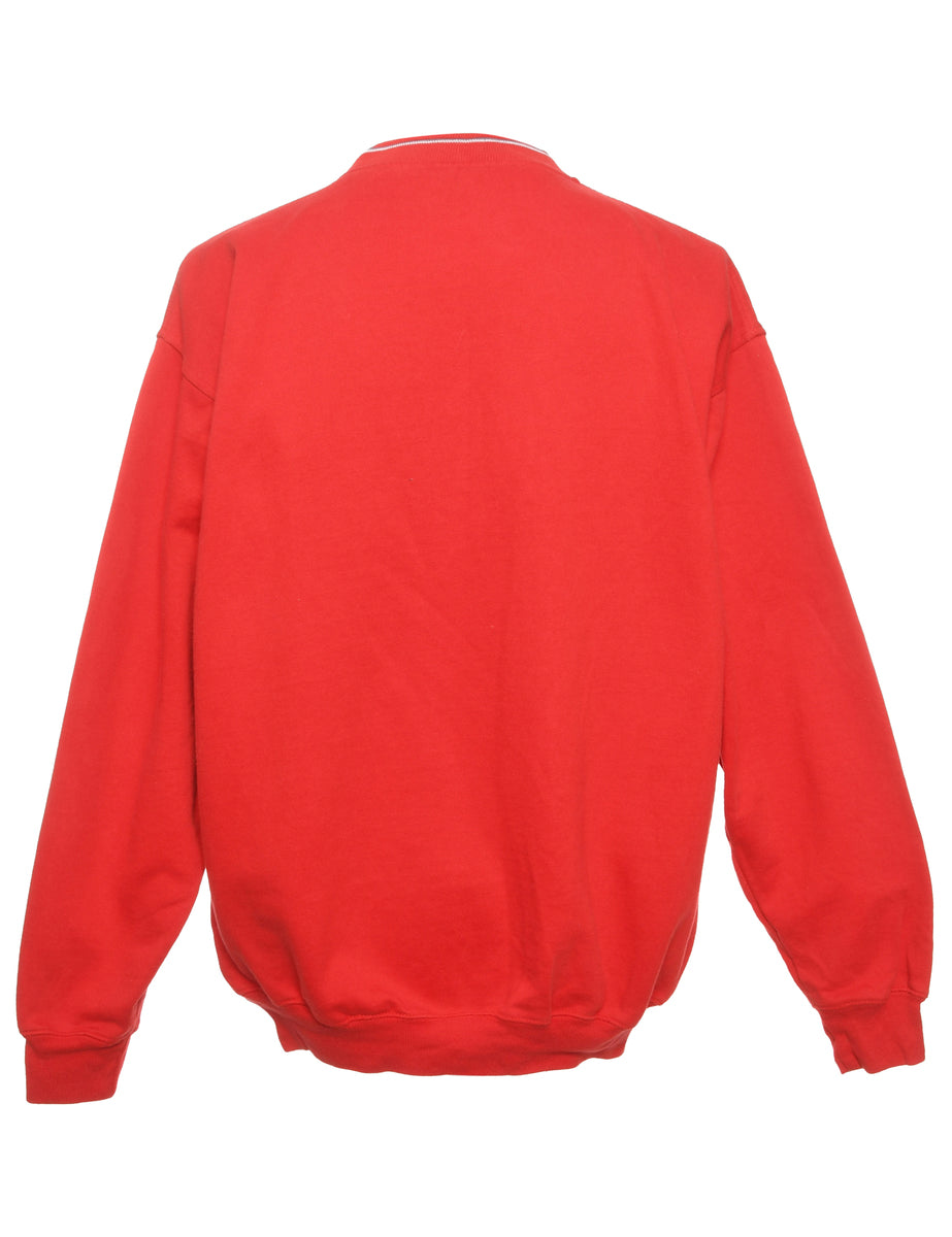 Printed Sweatshirt - L