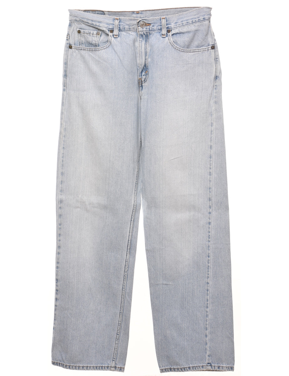 Light Wash Straight-Fit Low Rise Levi's Jeans - W30 L31