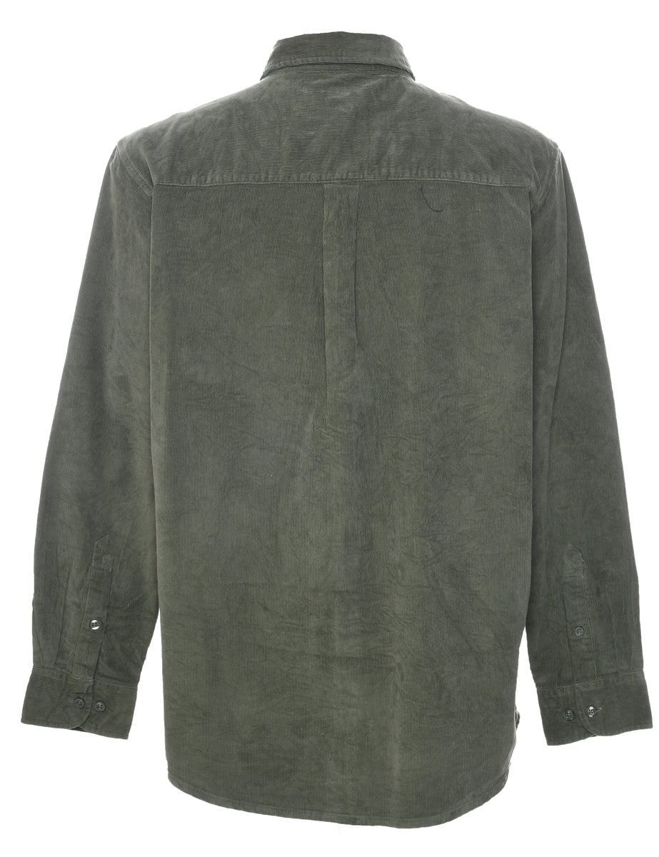 Corduroy Green Shirt - M