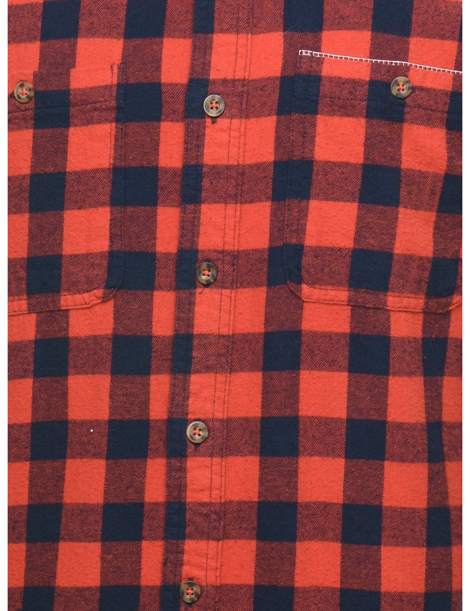 Red Checked Shirt - M