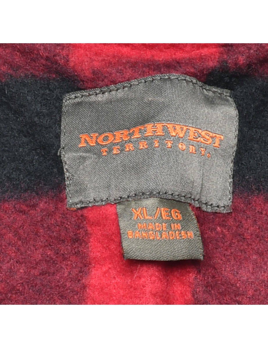 Northwest Territory Buffalo Check Red & Black Shirt - XL