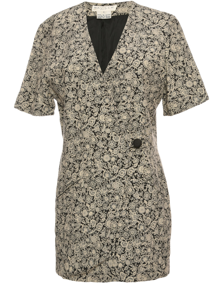 Floral Jacket - L