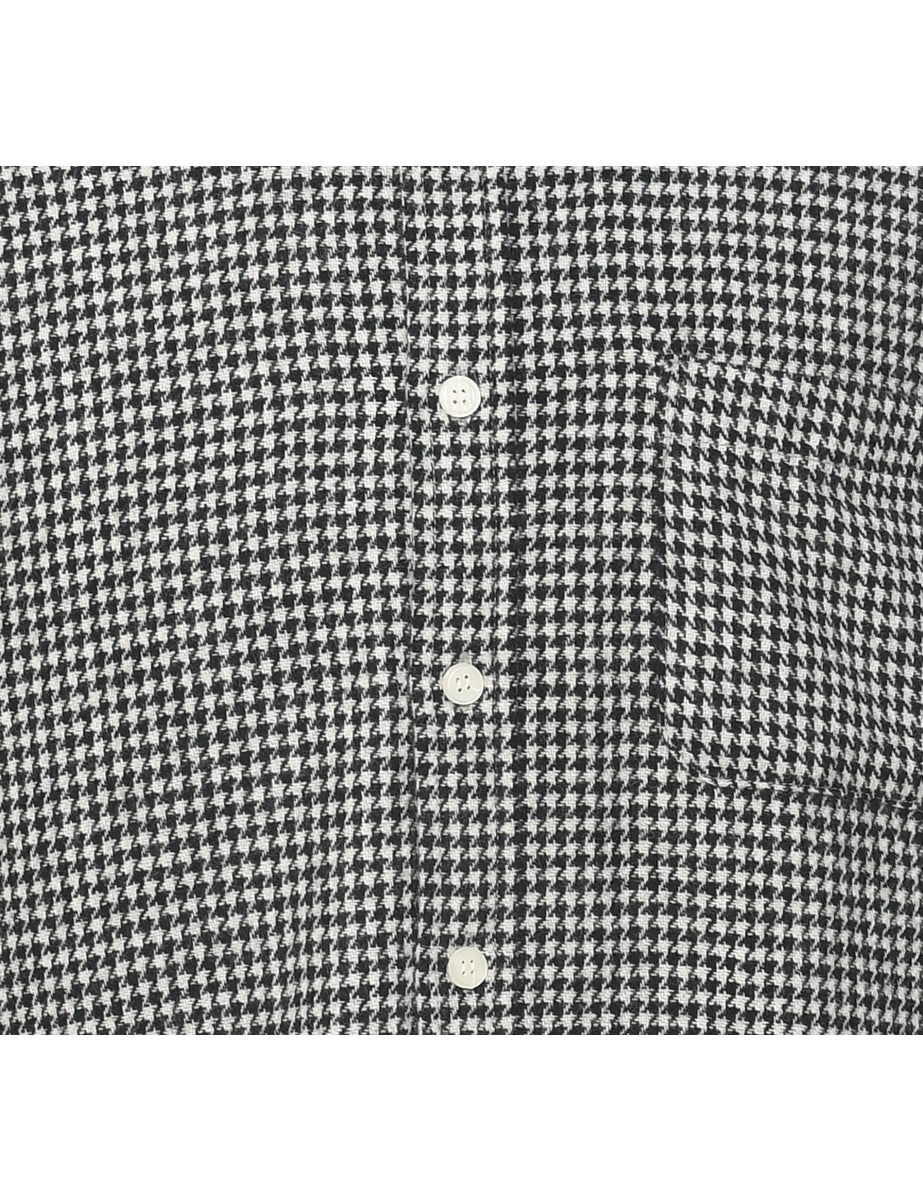 Houndstooth Shirt - S