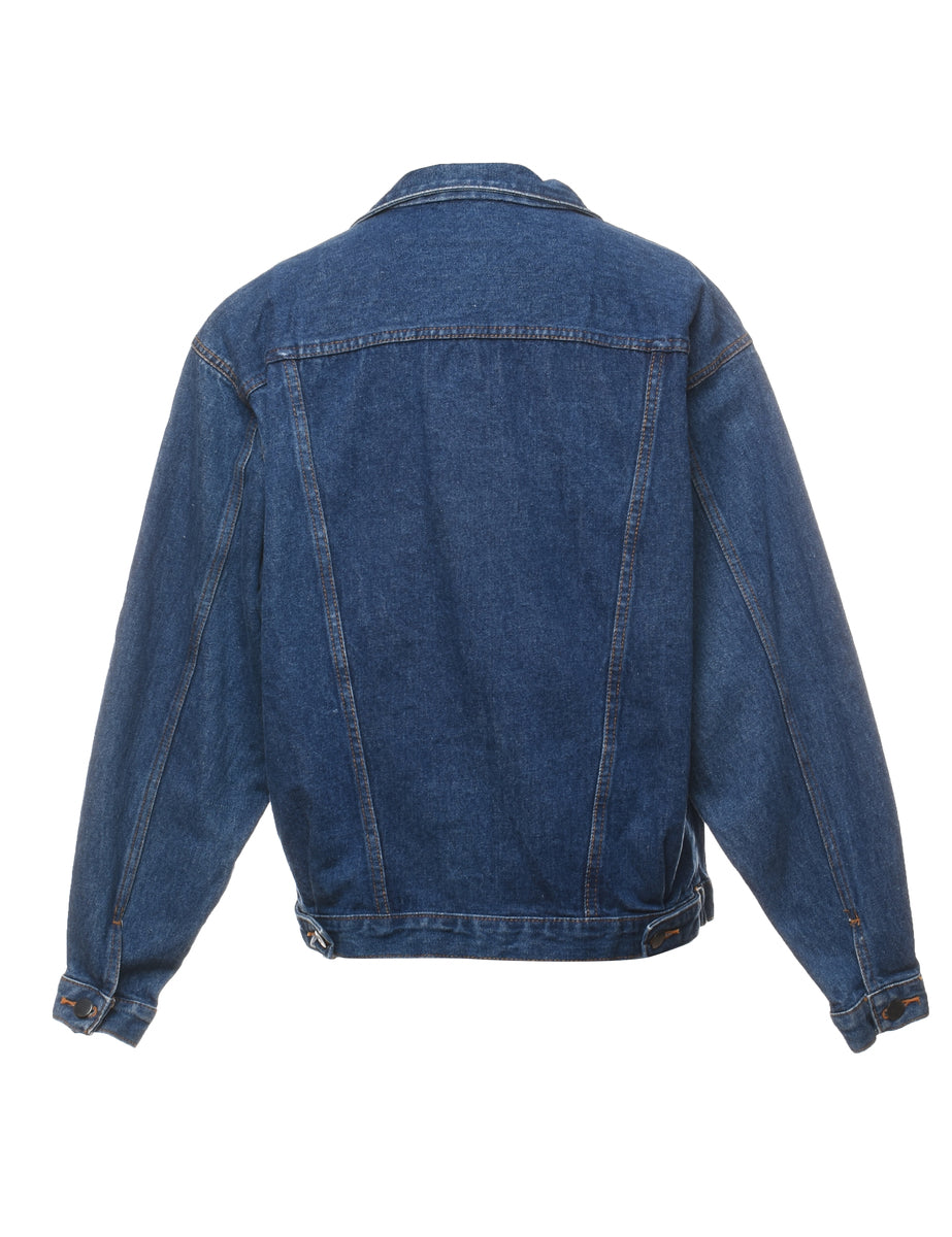 Dark Wash Classic Denim Jacket - M