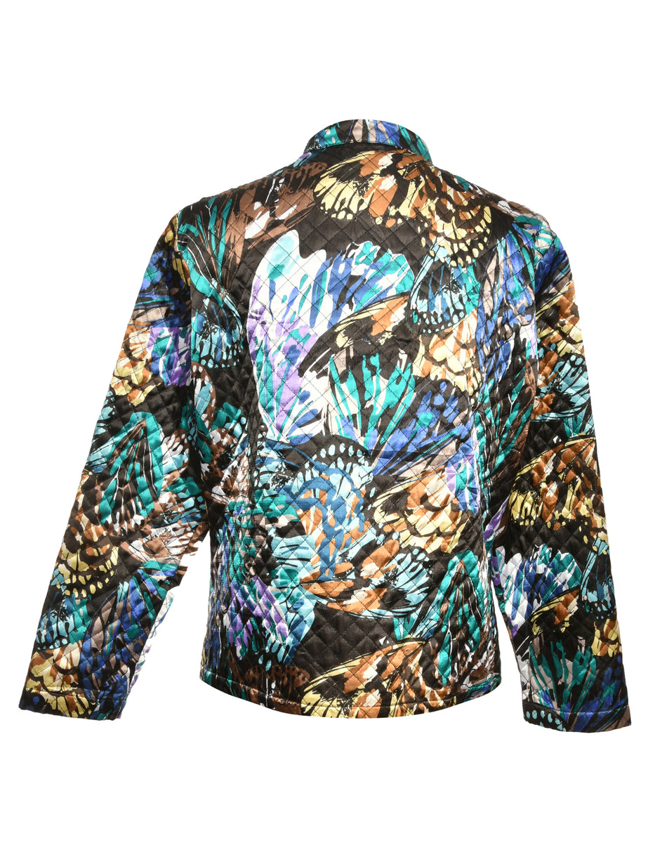 Printed Multi-Color Jacket - L