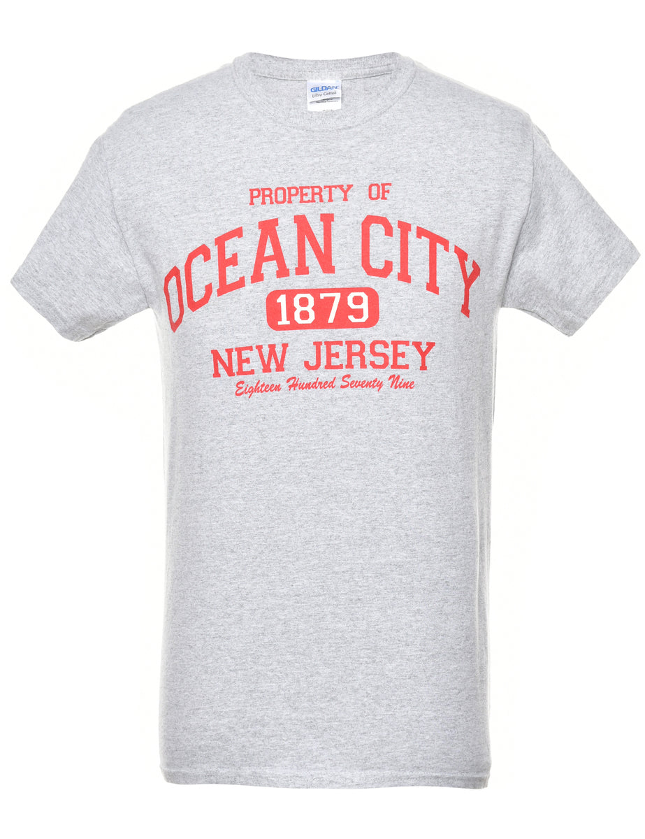 Ocean City Printed T-shirt - S
