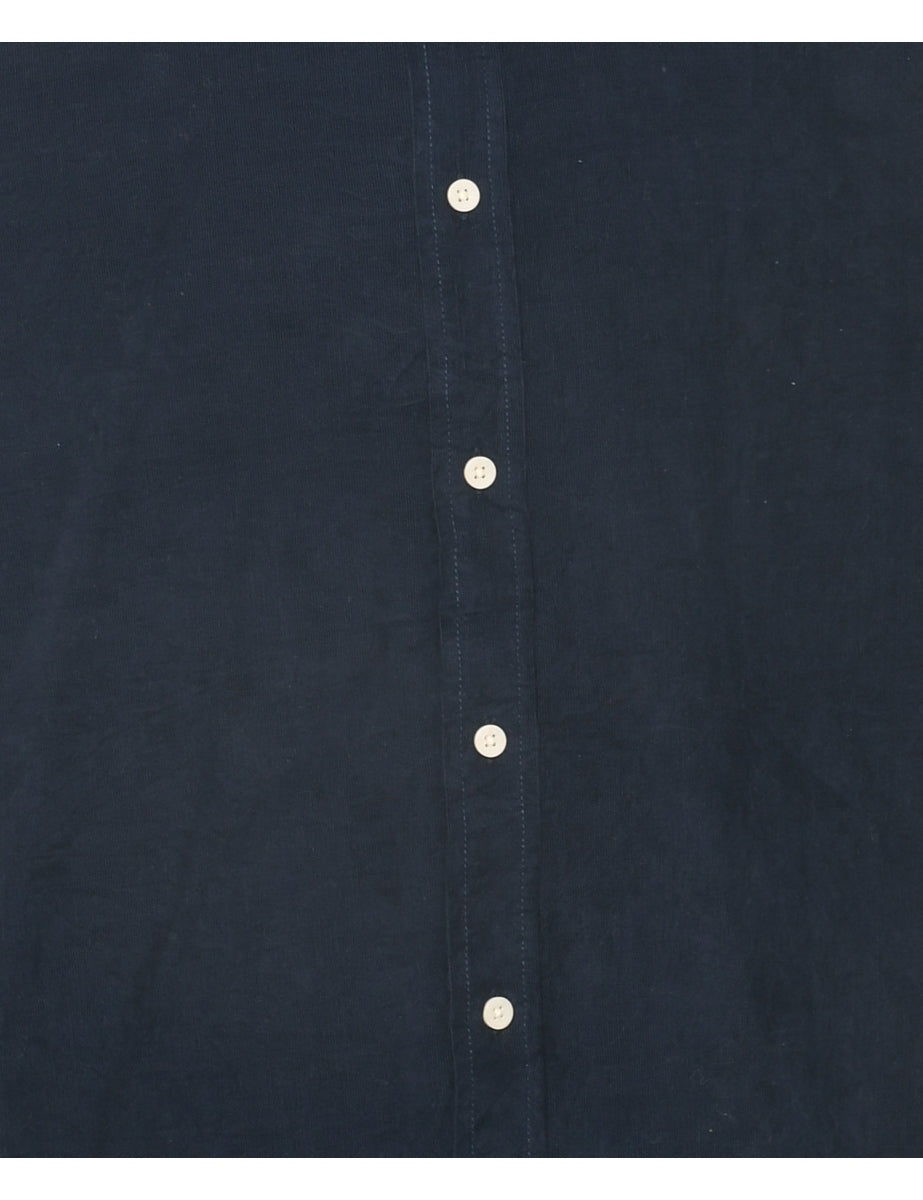 Corduroy Navy Shirt - XL