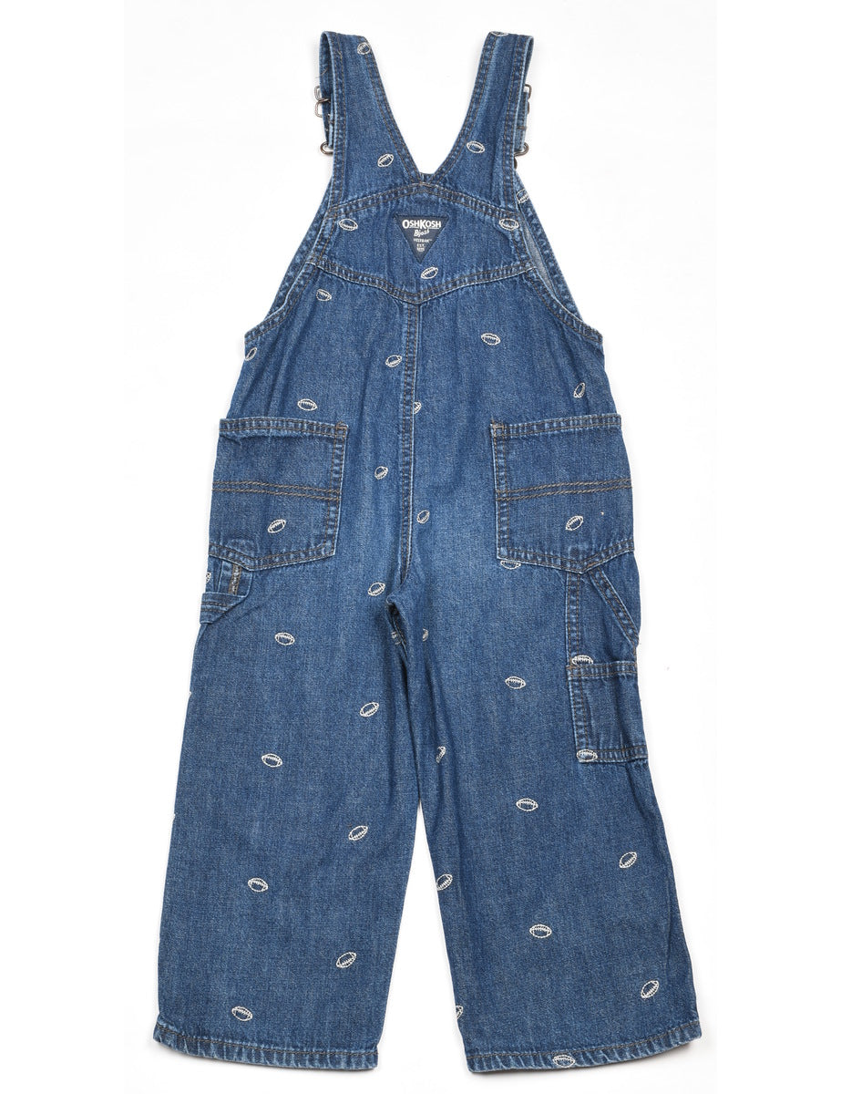 Osh Kosh B'Gosh Medium Wash Denim Dungarees - 3 YEARS