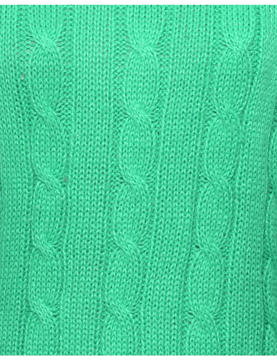 Cable Knit Jumper - S